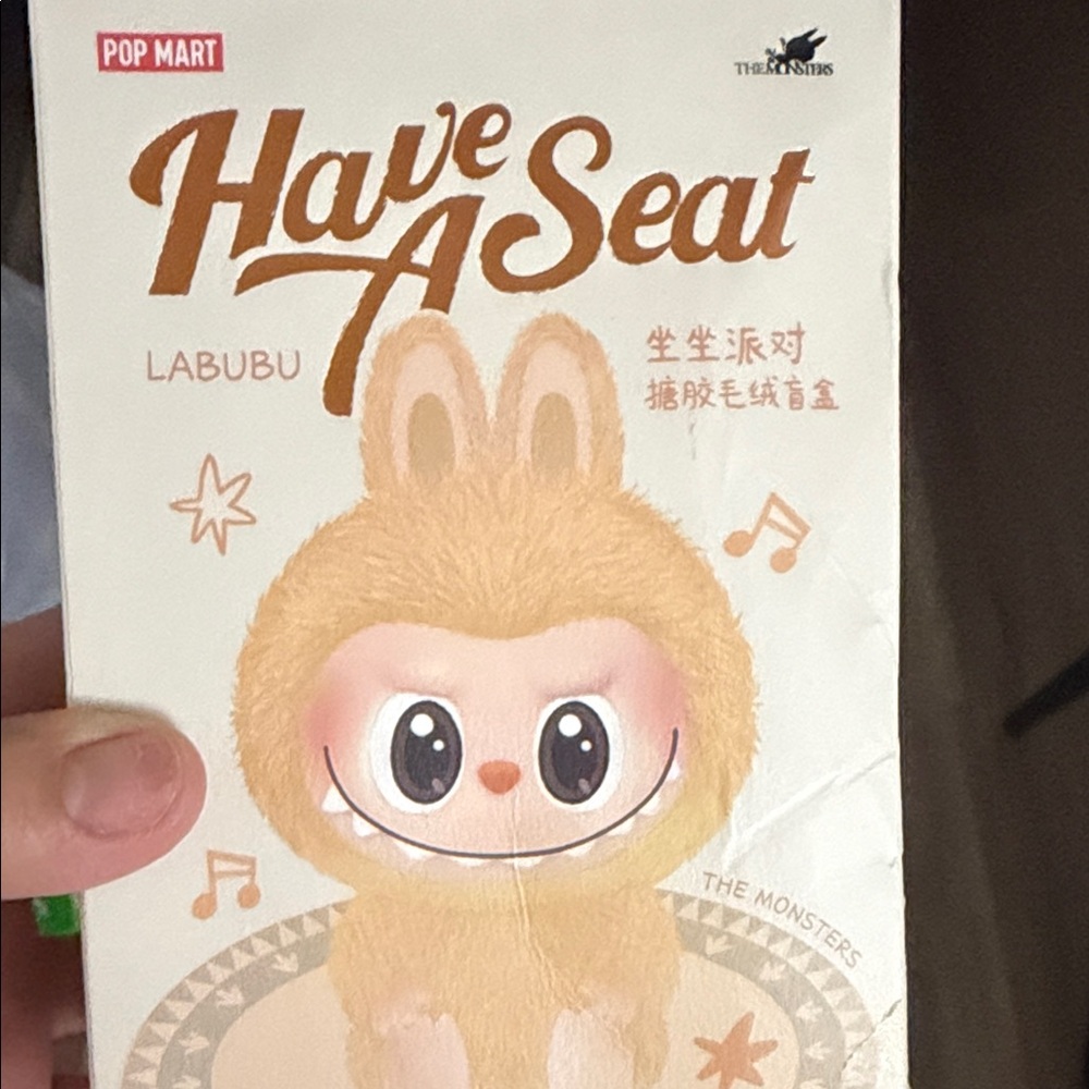 Pop Mart Labubu 'Have A Seat' Figure